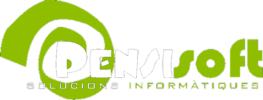 Logotipo Pensisoft para fondo oscuro
